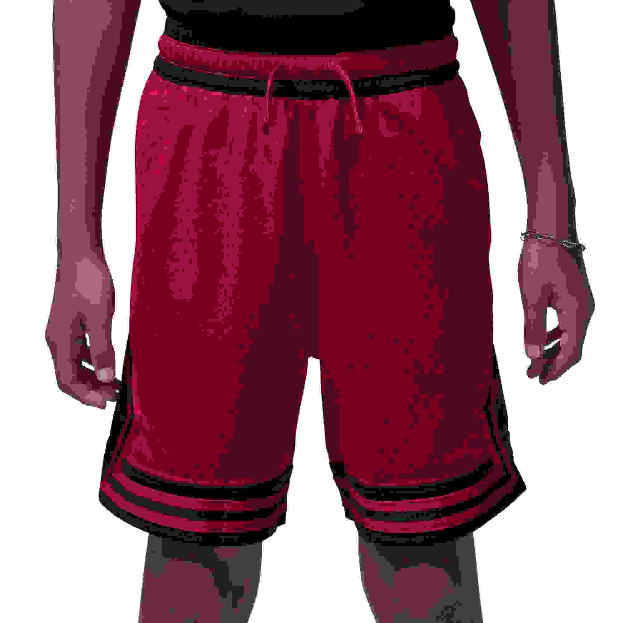 Jordan Diamond Big Boys' Red/Black Shorts